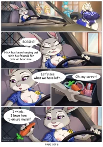 Judy and Carrot porn comic picture 1