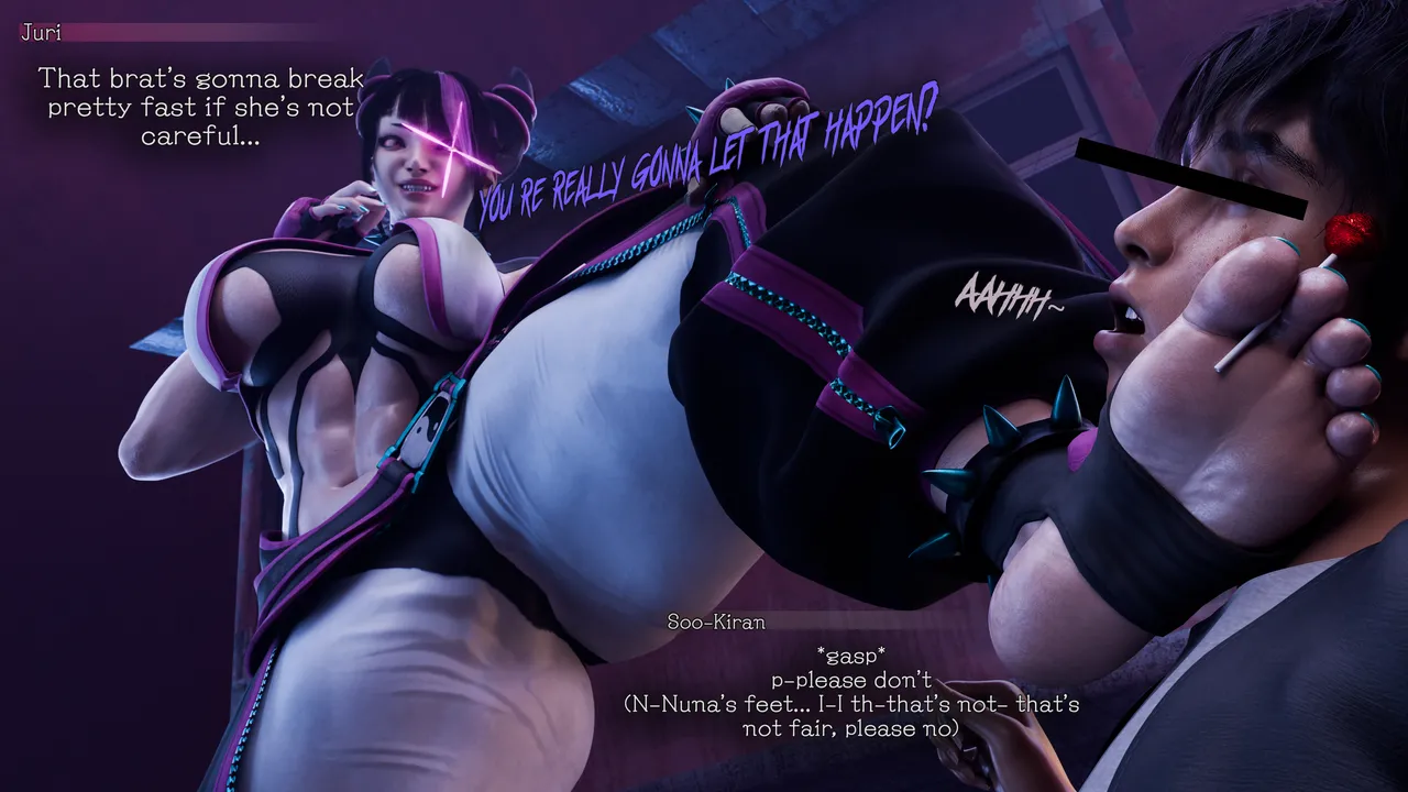 Juri Han #01 - Marked By The Spider porn comic picture 18