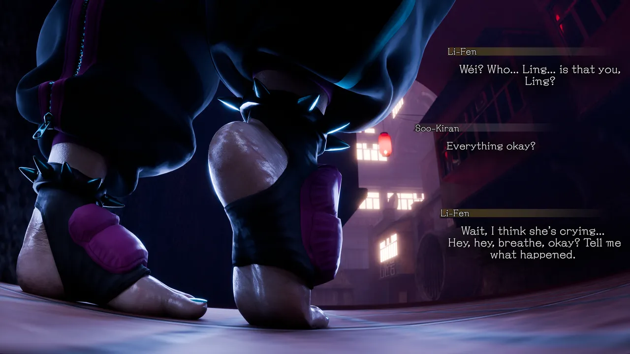 Juri Han #01 - Marked By The Spider porn comic picture 8