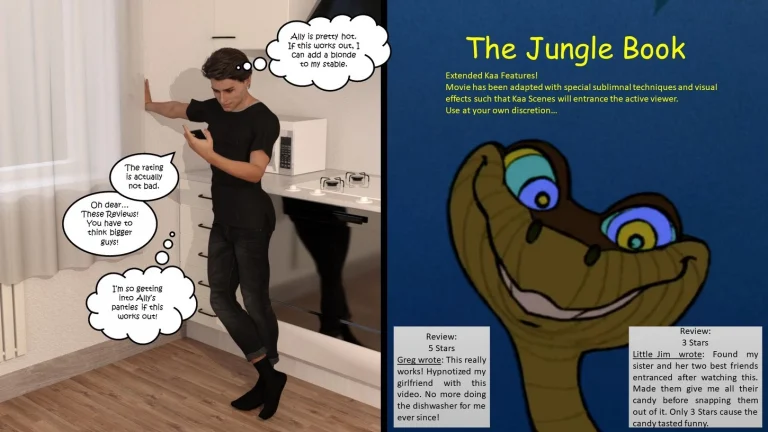 Kaa Watching porn comic picture 6