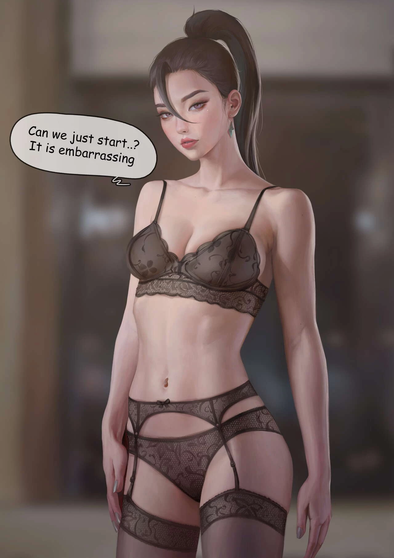 Kai'sa - Night shift porn comic picture 13