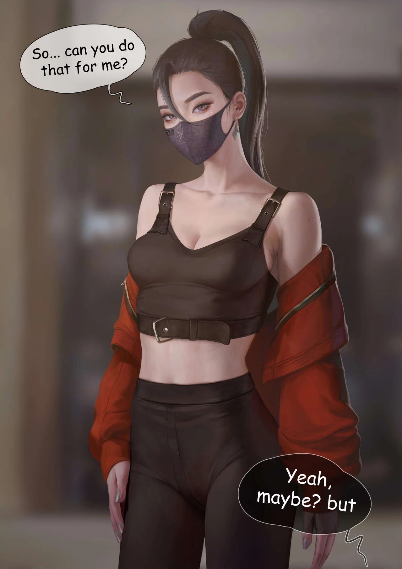 Kai'sa - Night shift porn comic picture 2