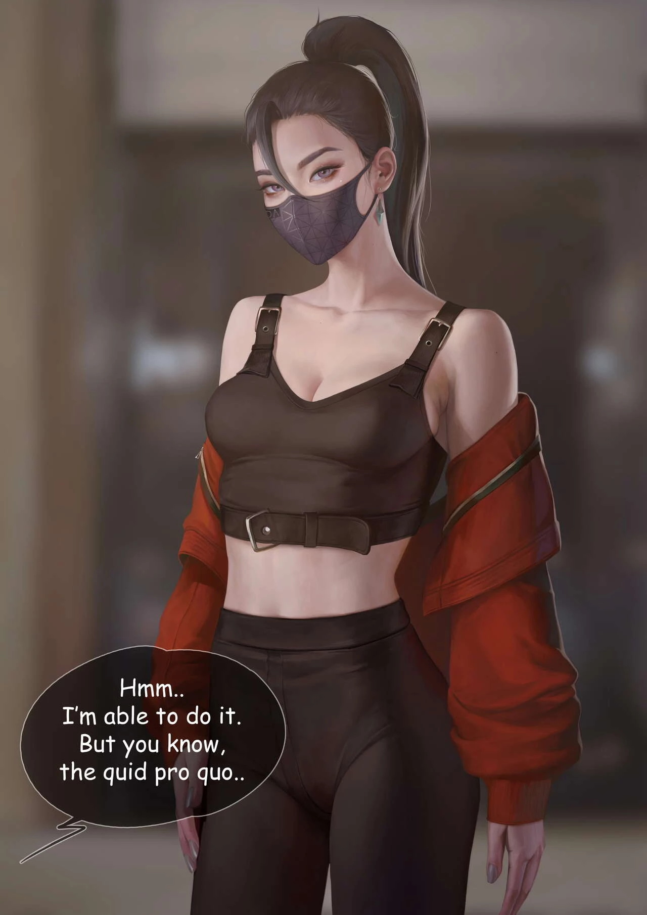 Kai'sa - Night shift porn comic picture 3