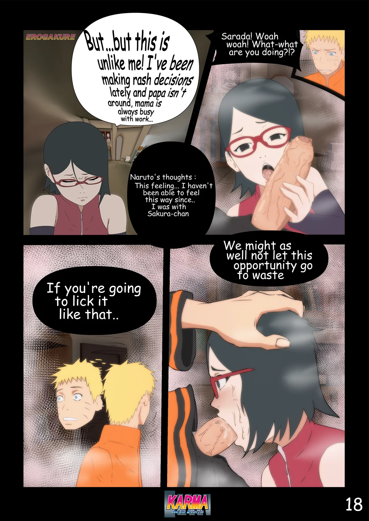Karma and its Mysteries 3 porn comic picture 19