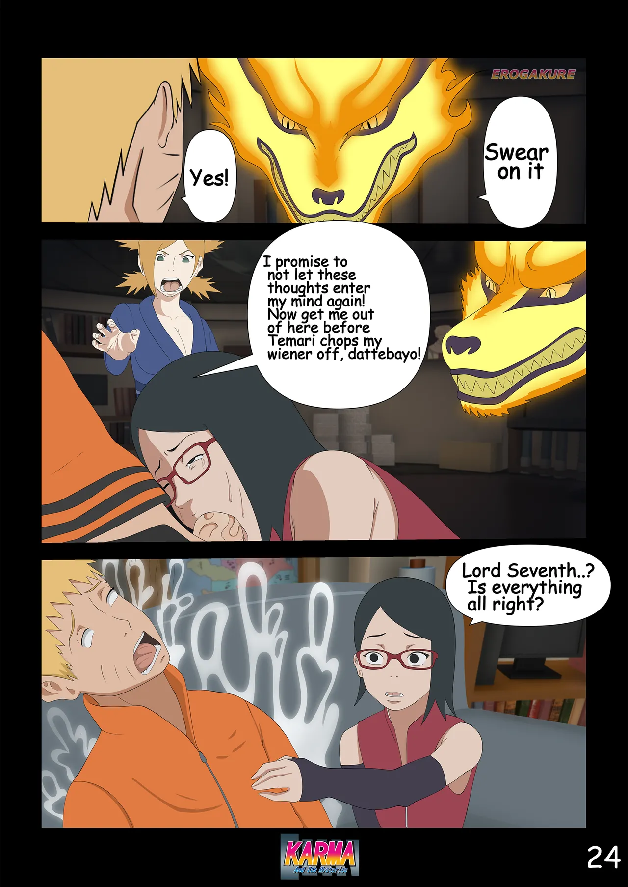 Karma and its Mysteries 3 porn comic picture 25