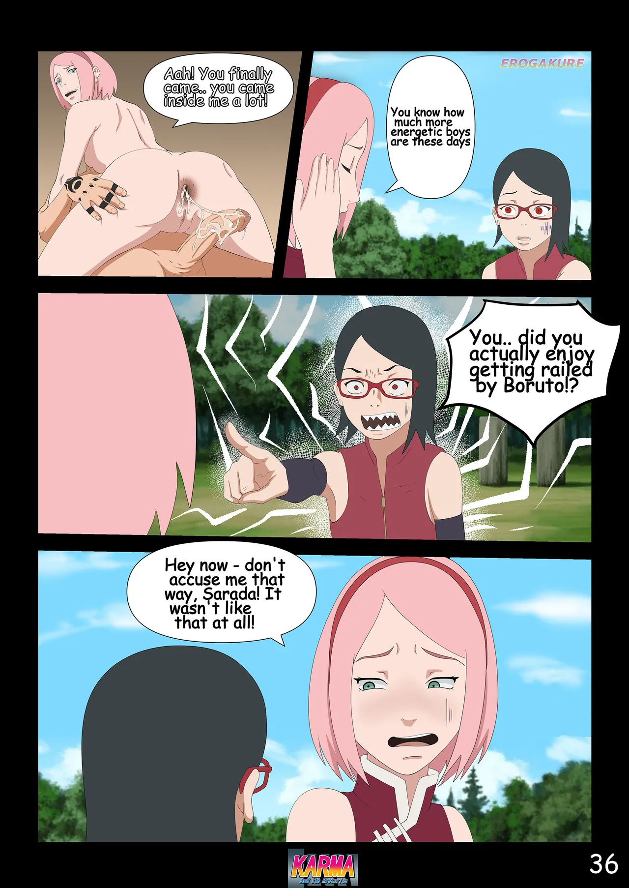 Karma and its Mysteries 3 porn comic picture 37