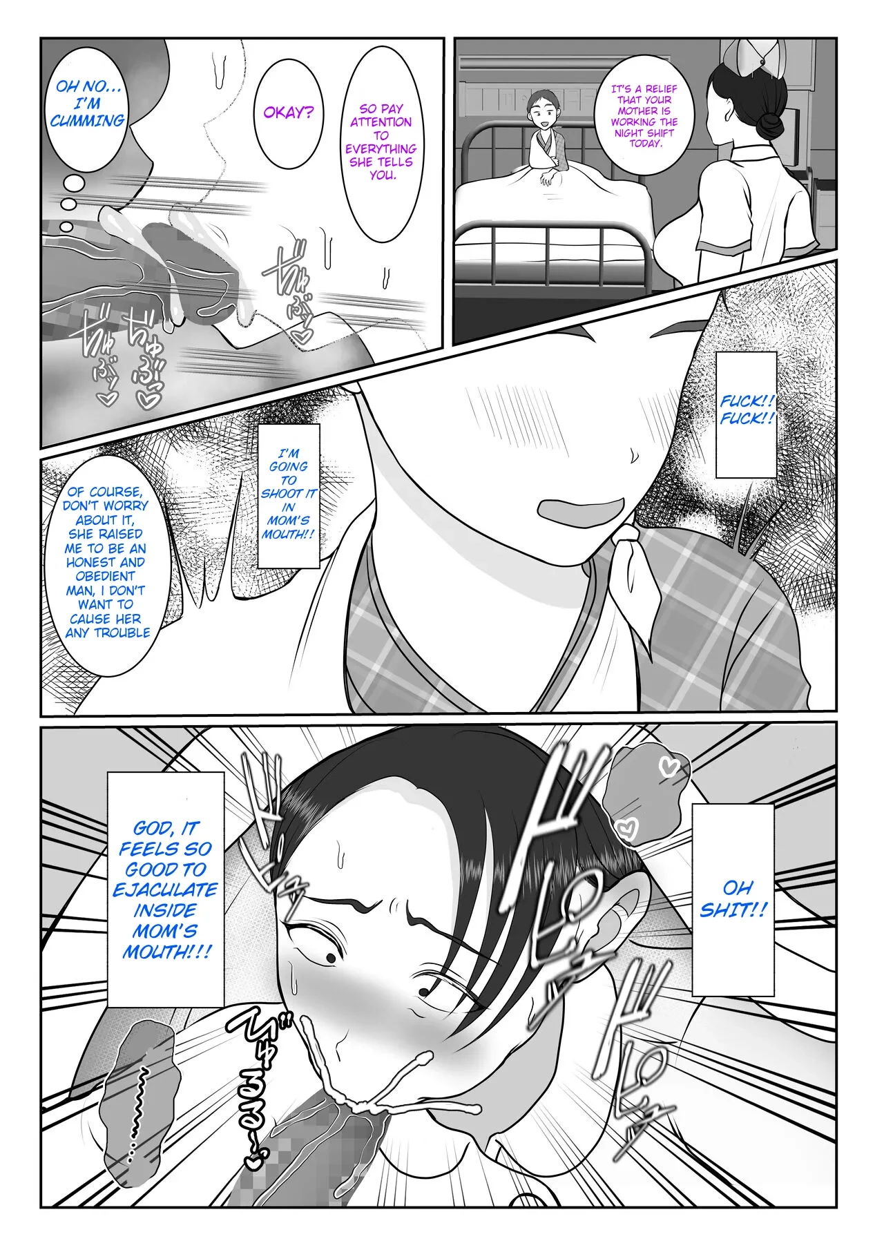 Ki no Tsuyoi Kangoshi Kaa-chan ga, Ore no Kanojo ni Natte kurete Hanashi | The story of how my stubborn nurse mother became my girlf porn comic picture 20
