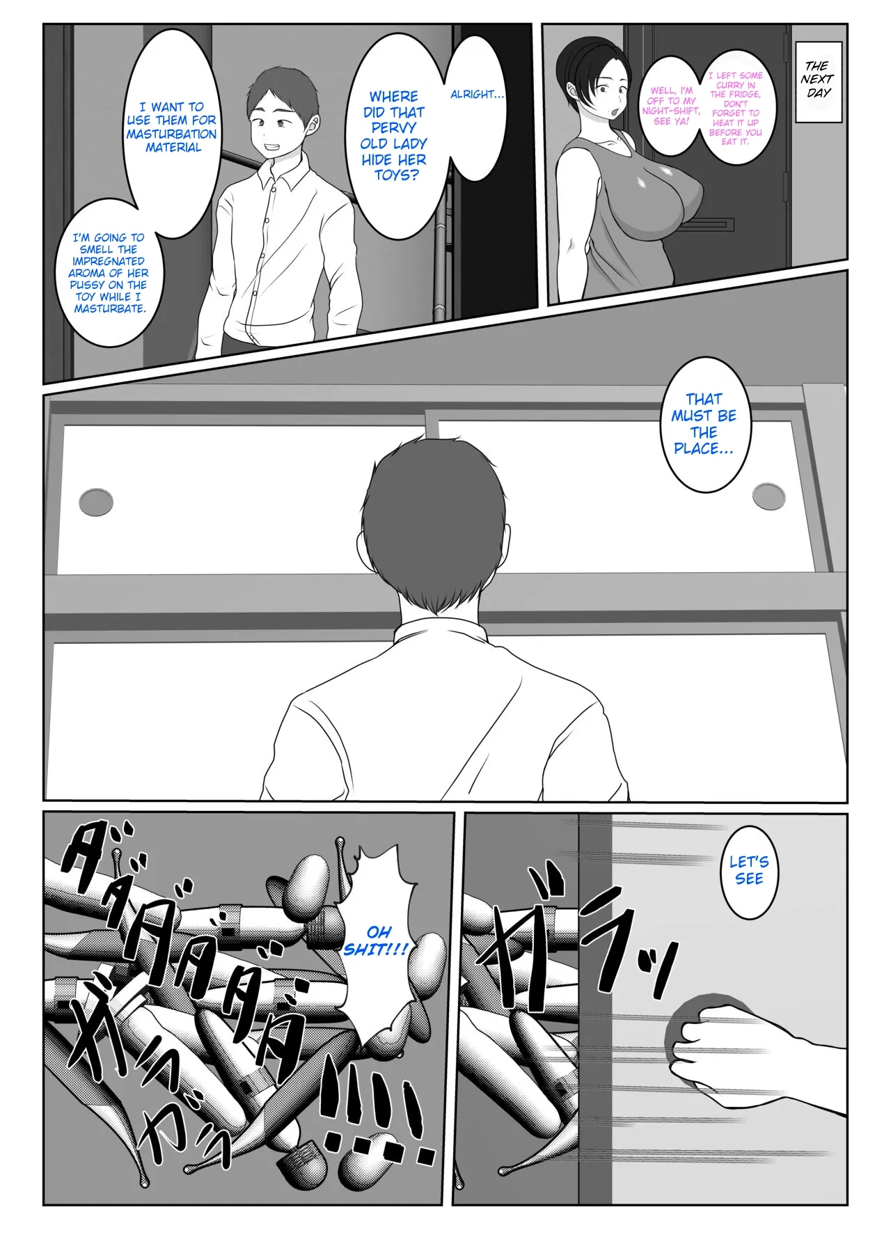 Ki no Tsuyoi Kangoshi Kaa-chan ga, Ore no Kanojo ni Natte kurete Hanashi | The story of how my stubborn nurse mother became my girlf porn comic picture 9