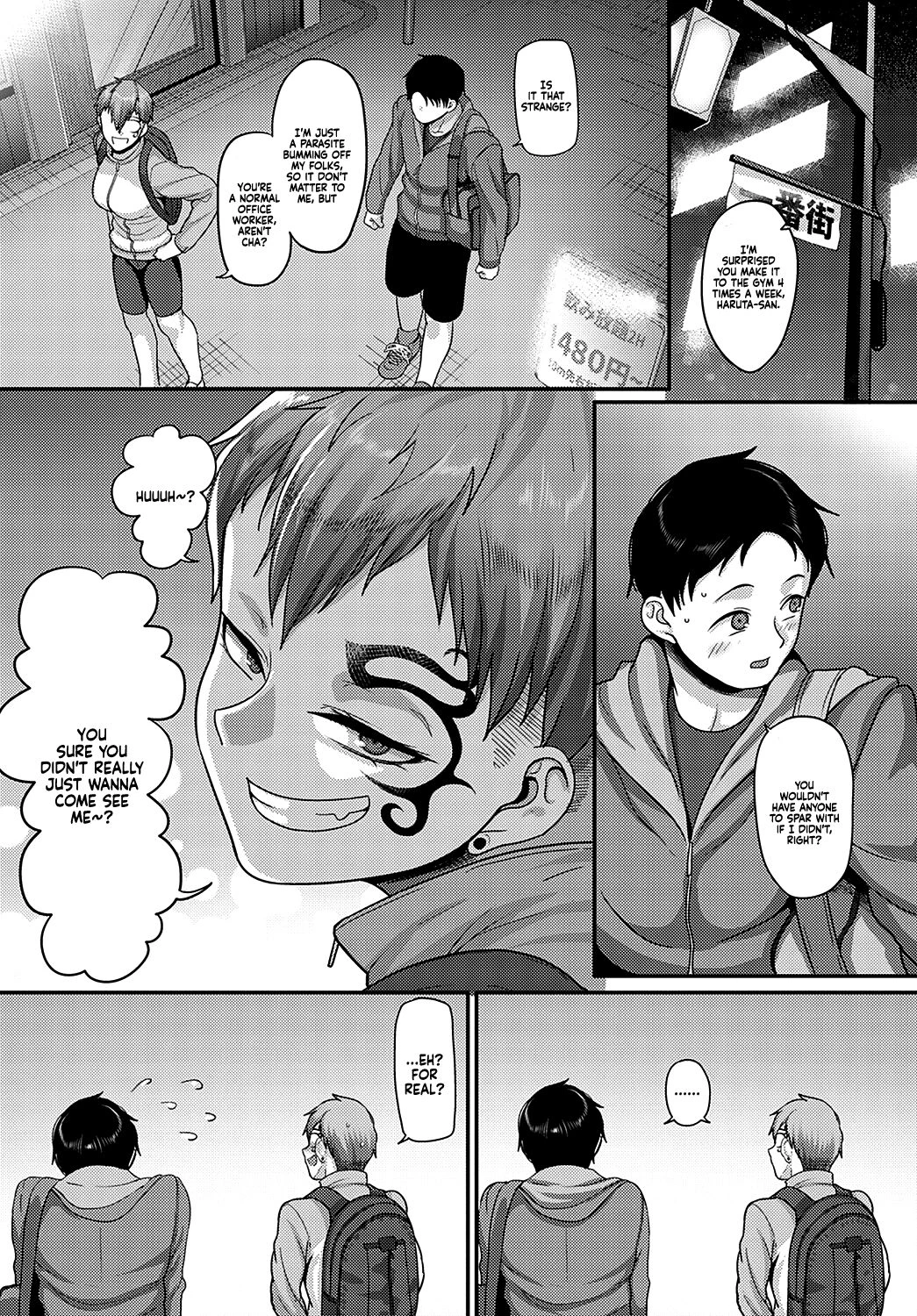 Kicked in the face by the girl I like | Suki na Ko ni Hana o Keraremashite porn comic picture 4