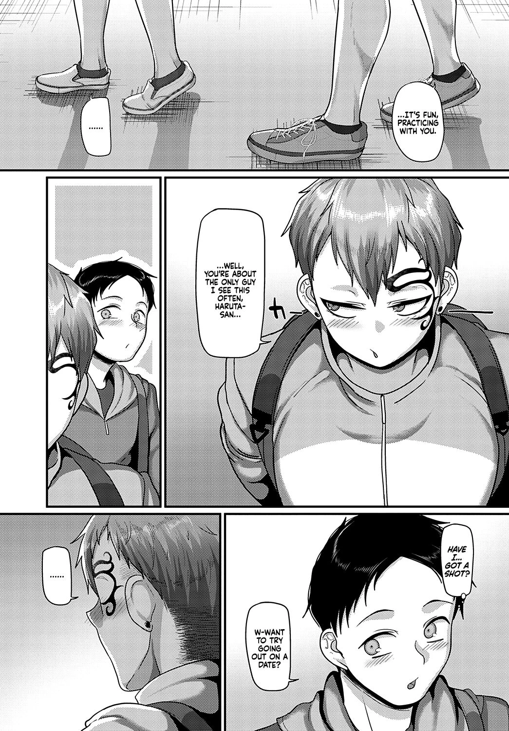 Kicked in the face by the girl I like | Suki na Ko ni Hana o Keraremashite porn comic picture 5