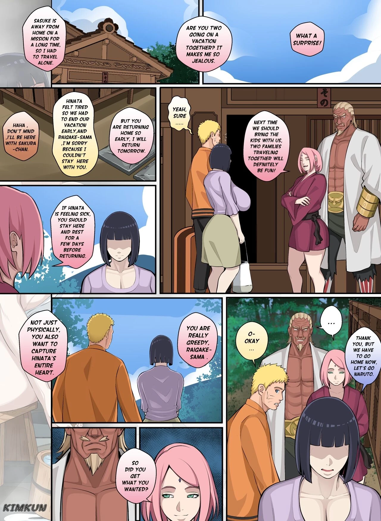 Kimkun Naruto Comic porn comic picture 126