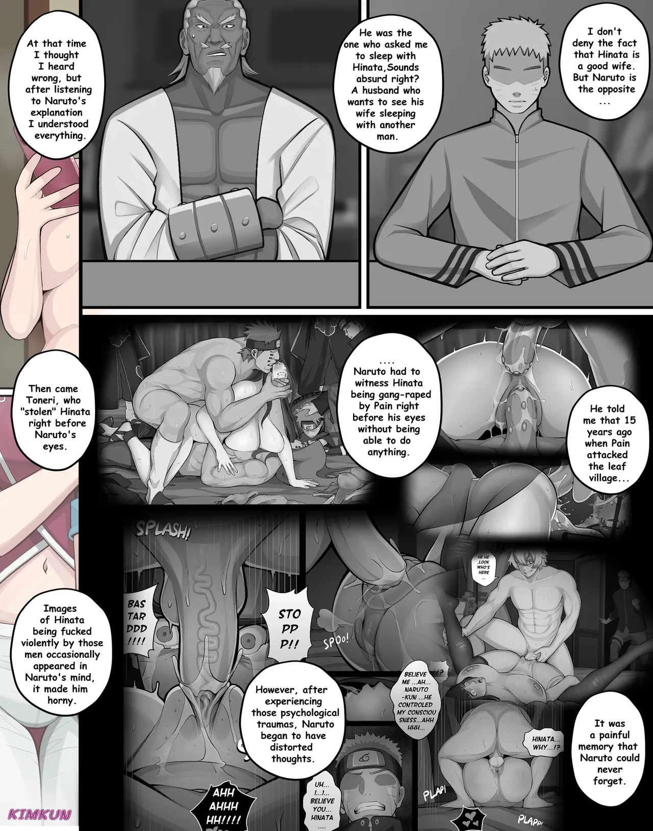 Kimkun Naruto Comic porn comic picture 41