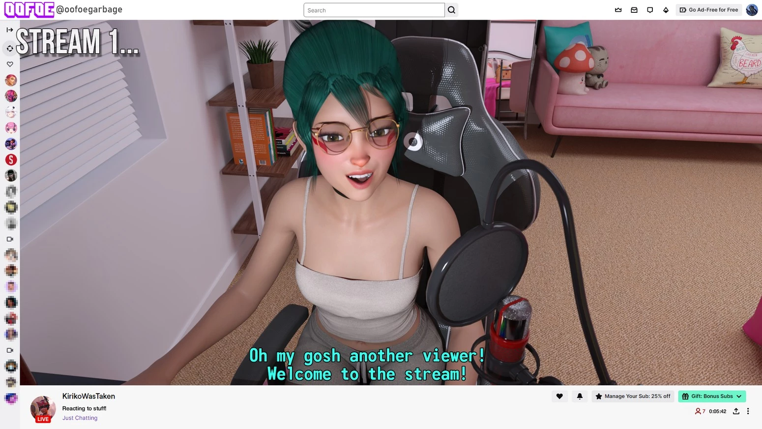 Kiriko's Career Change porn comic picture 3