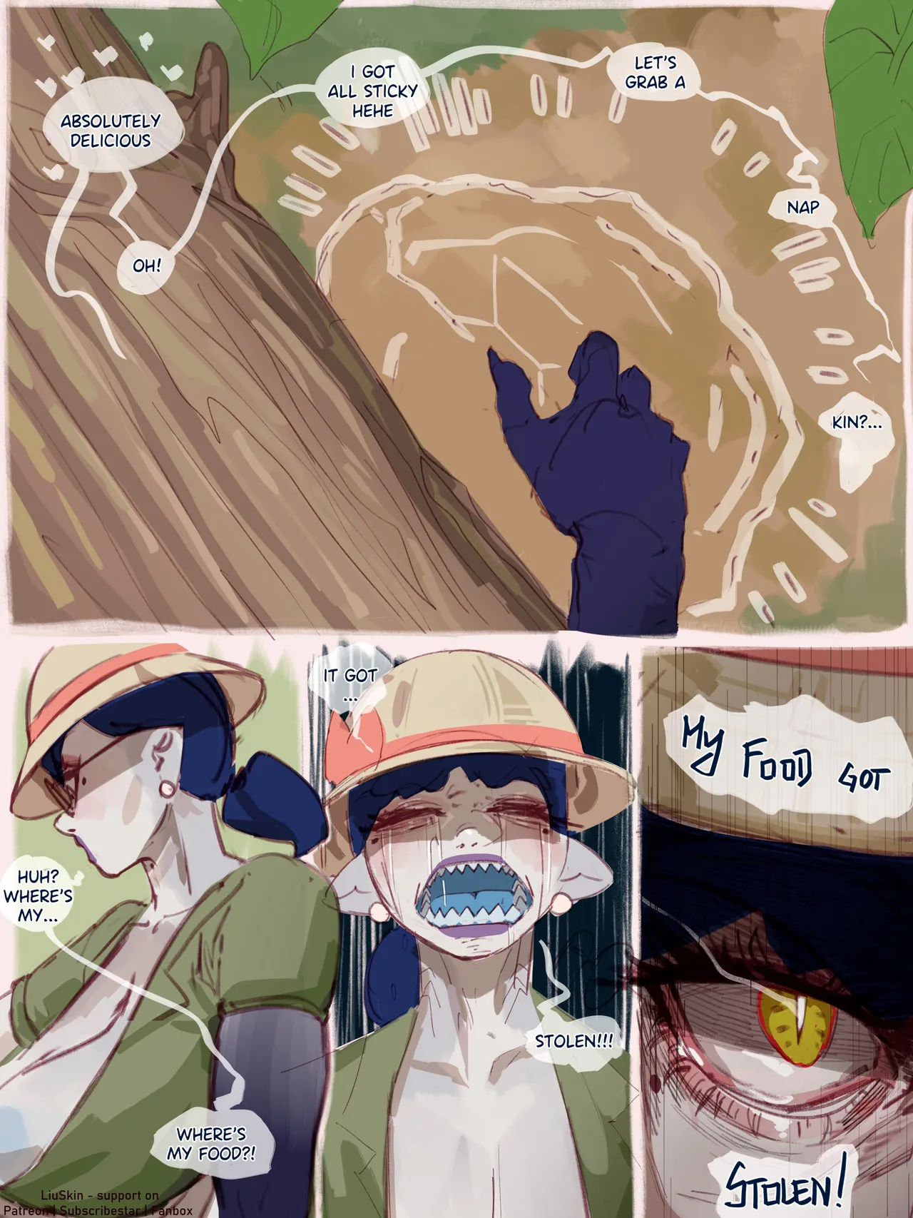 Kisa's Adventure in the Jungle porn comic picture 5