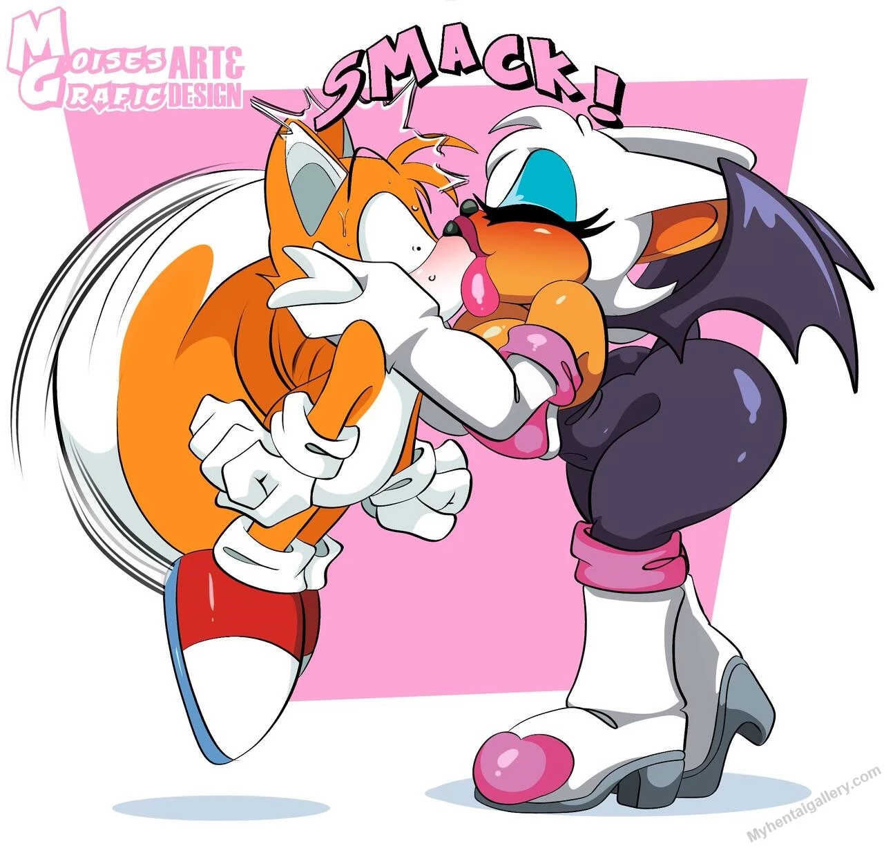 Kissing Tails 4 porn comic picture 1