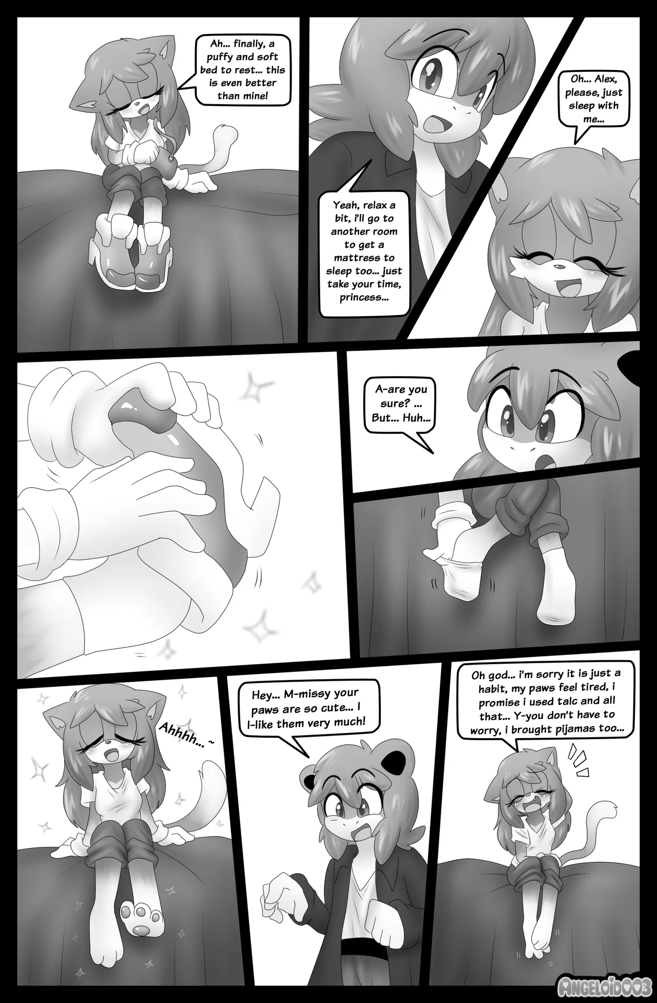 Kitten Love porn comic picture 10