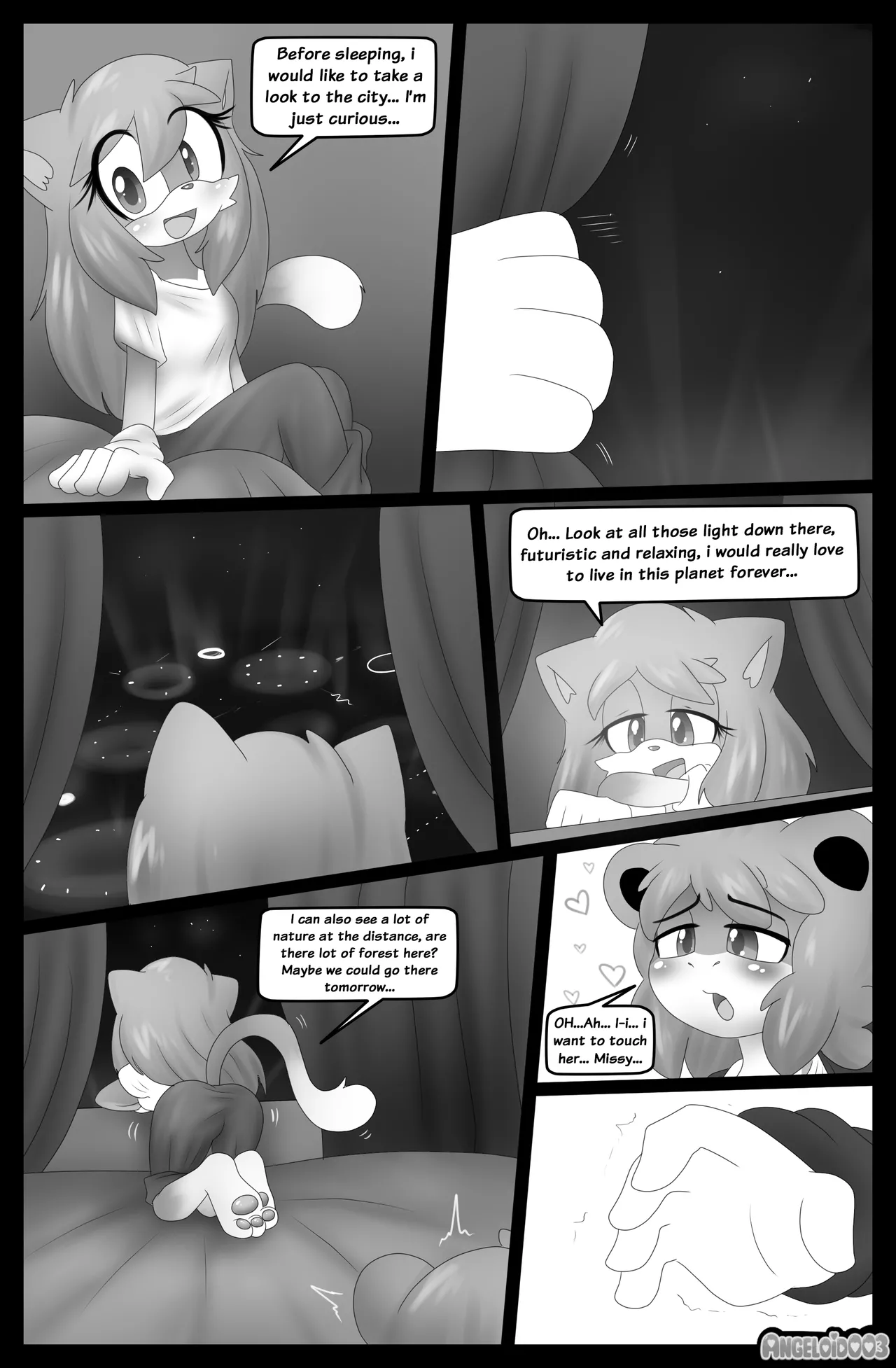 Kitten Love porn comic picture 11