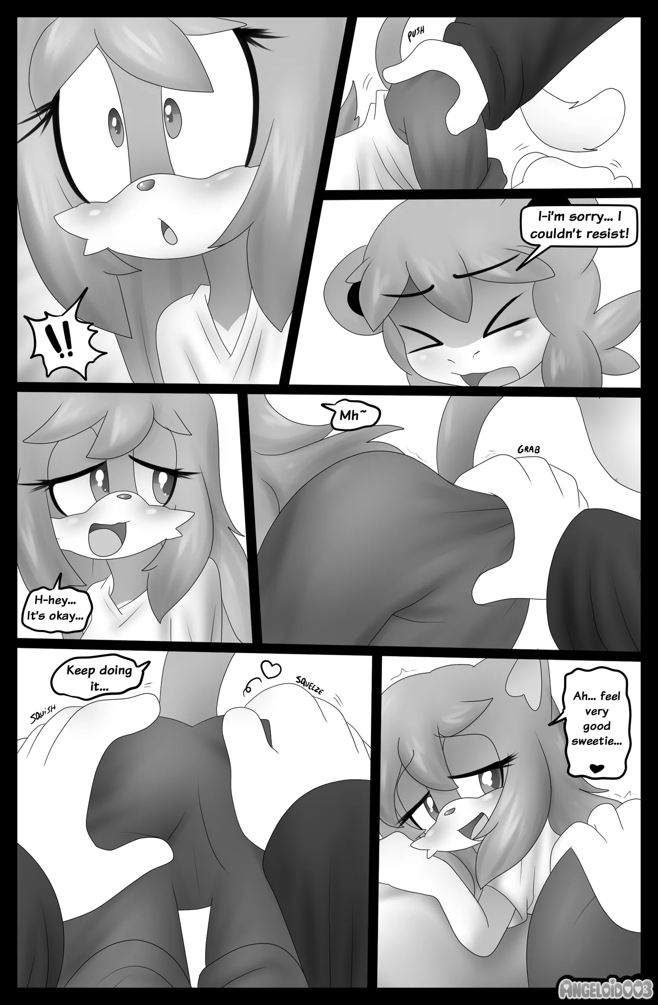 Kitten Love porn comic picture 12
