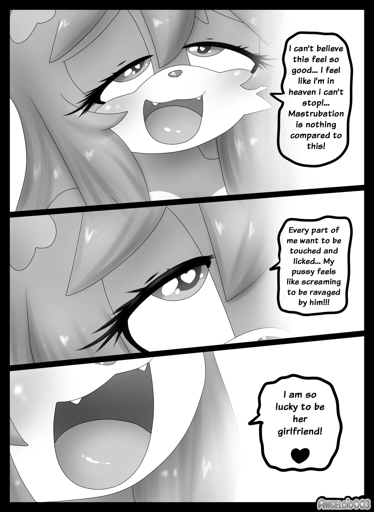 Kitten Love porn comic picture 35