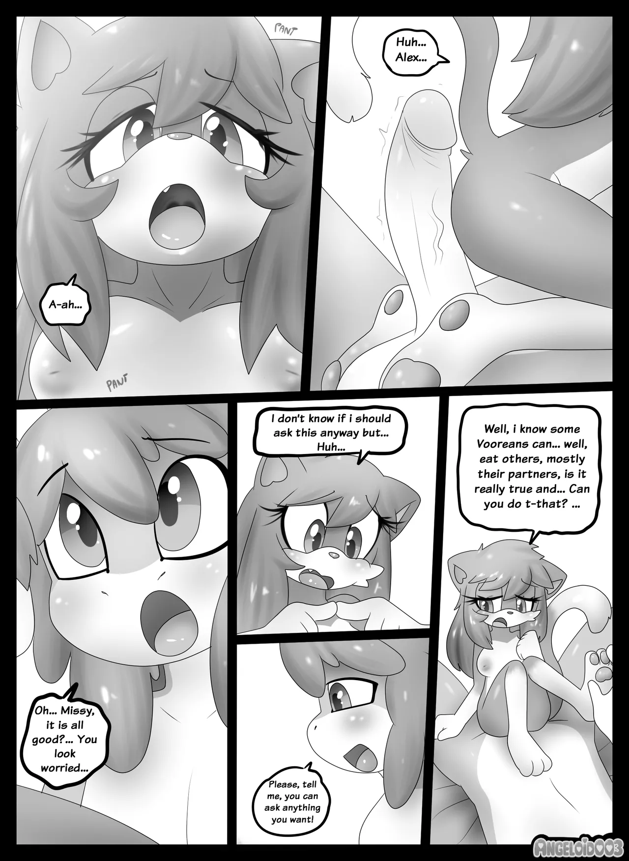 Kitten Love porn comic picture 37