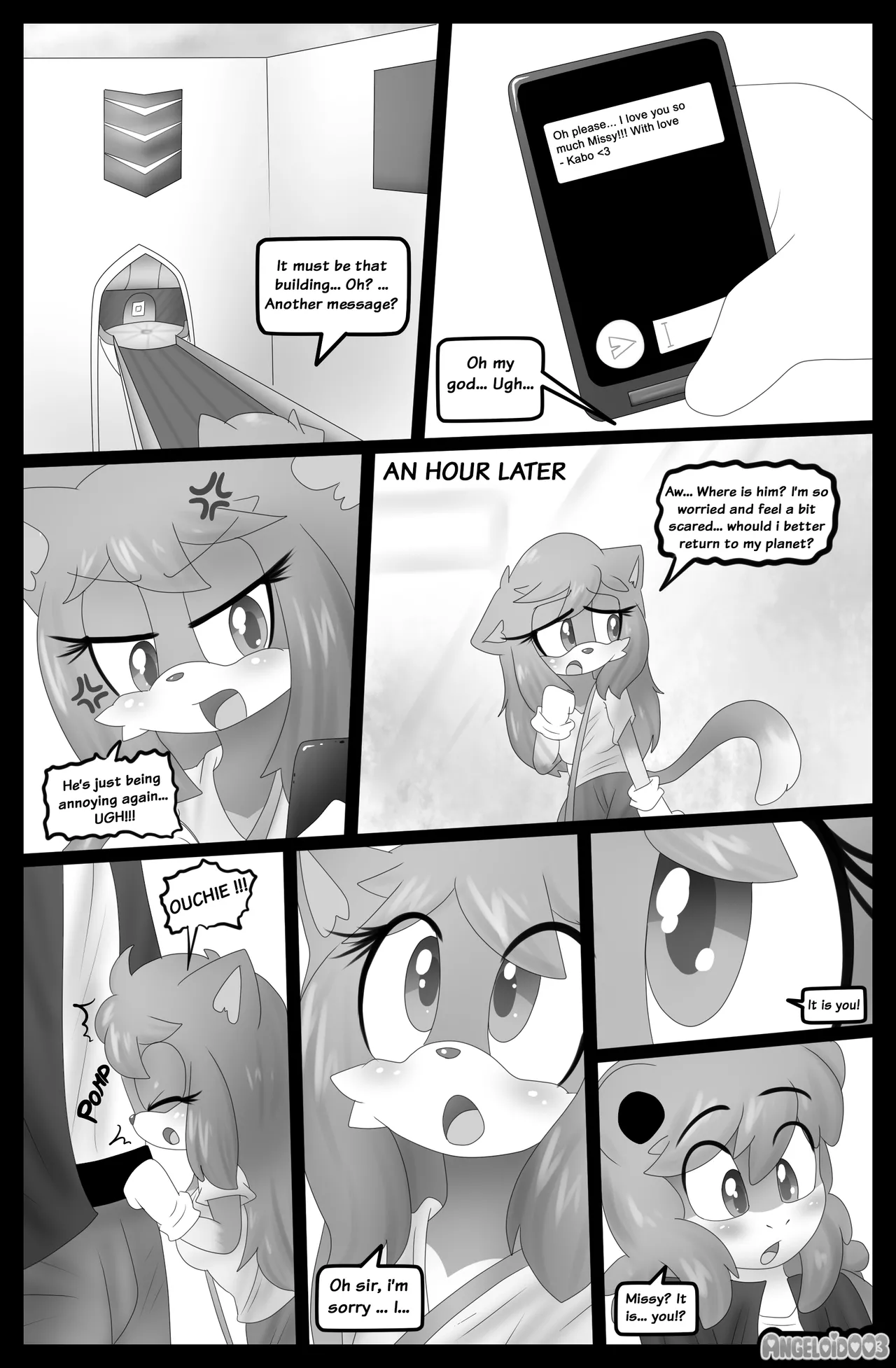 Kitten Love porn comic picture 6