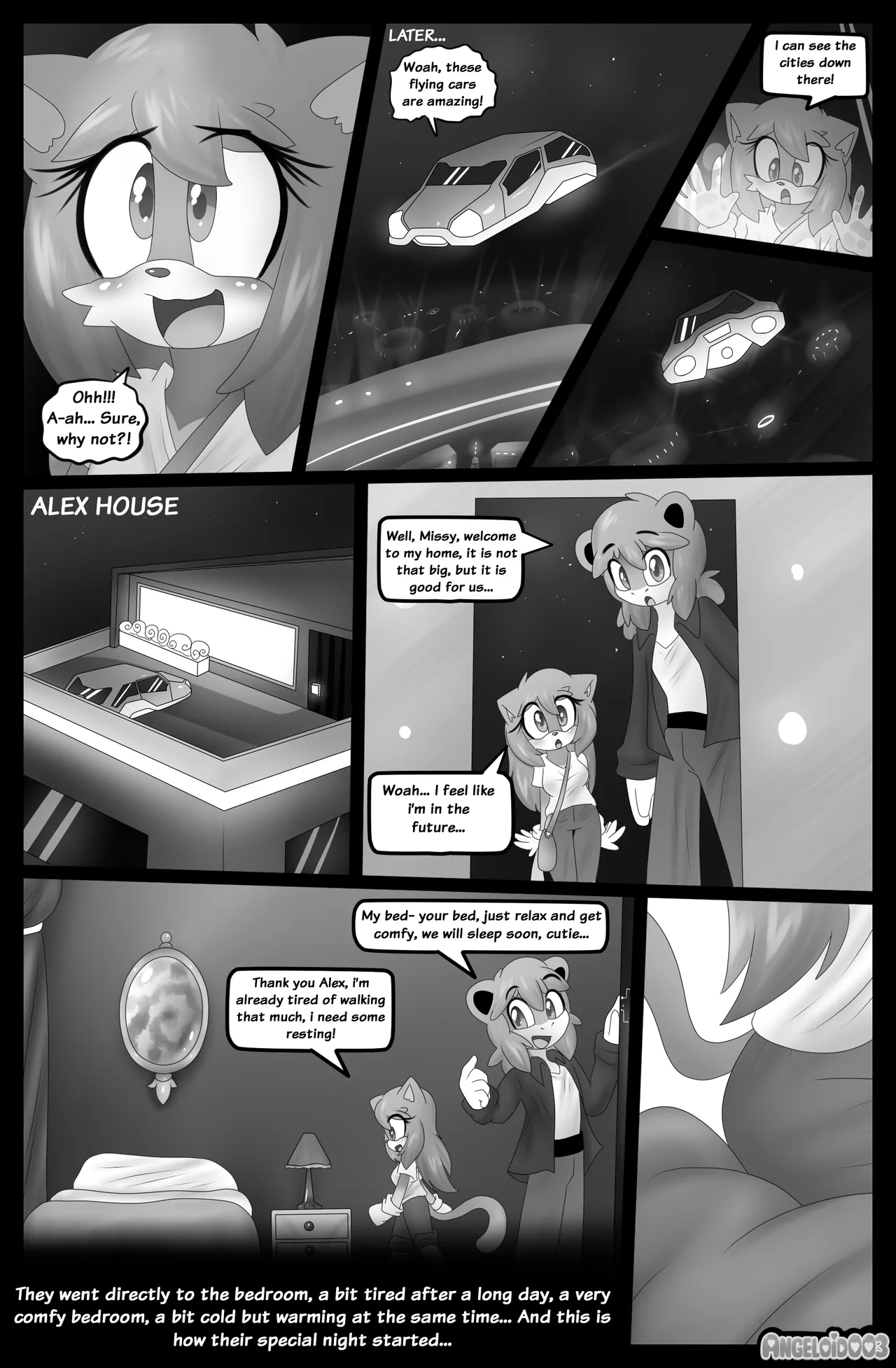 Kitten Love porn comic picture 9