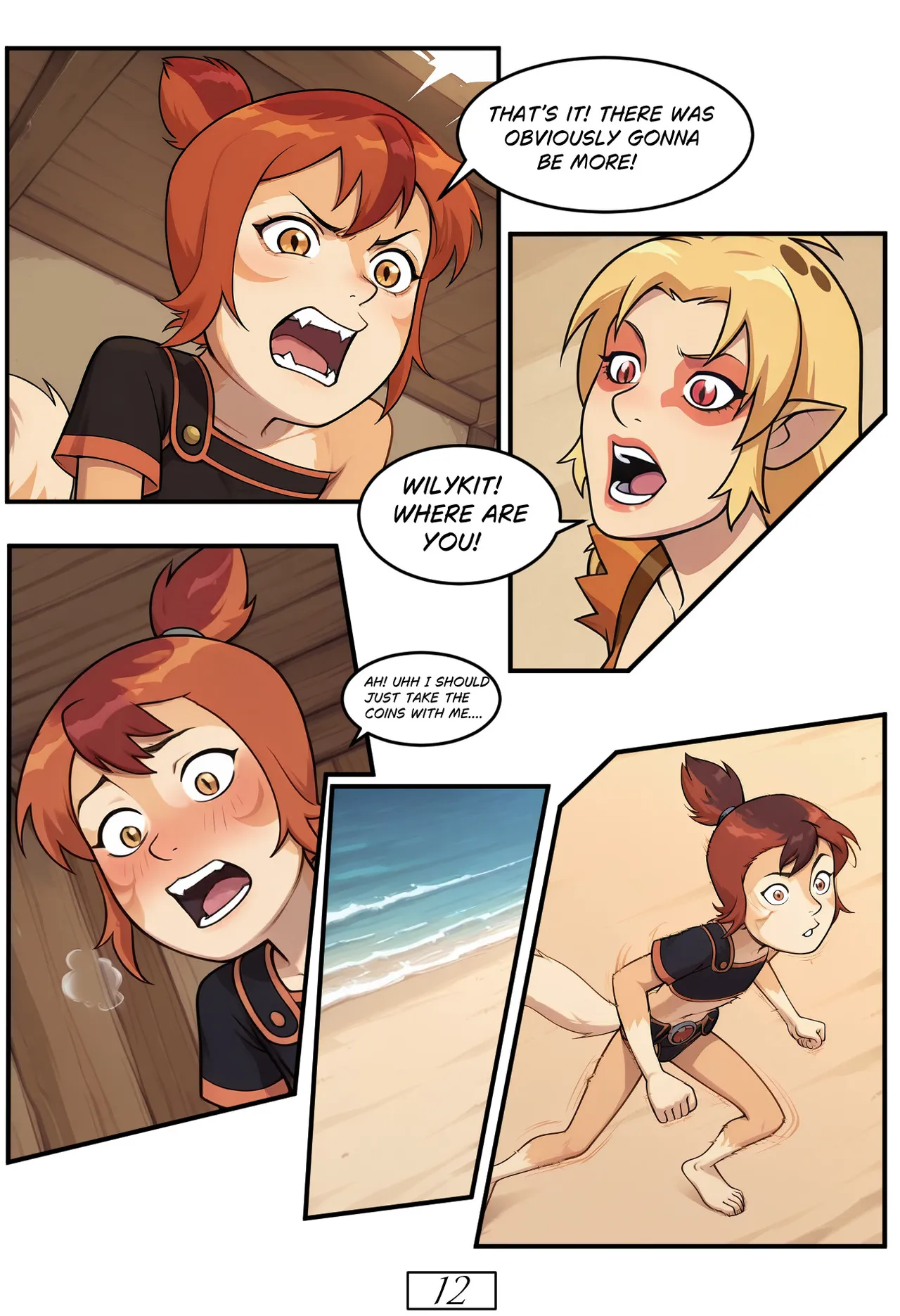 Kitten's First Arousal porn comic picture 14