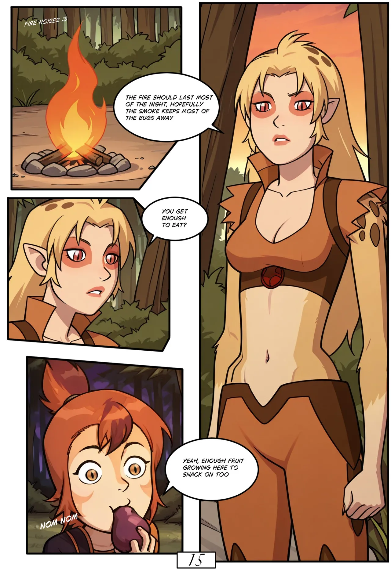 Kitten's First Arousal porn comic picture 17