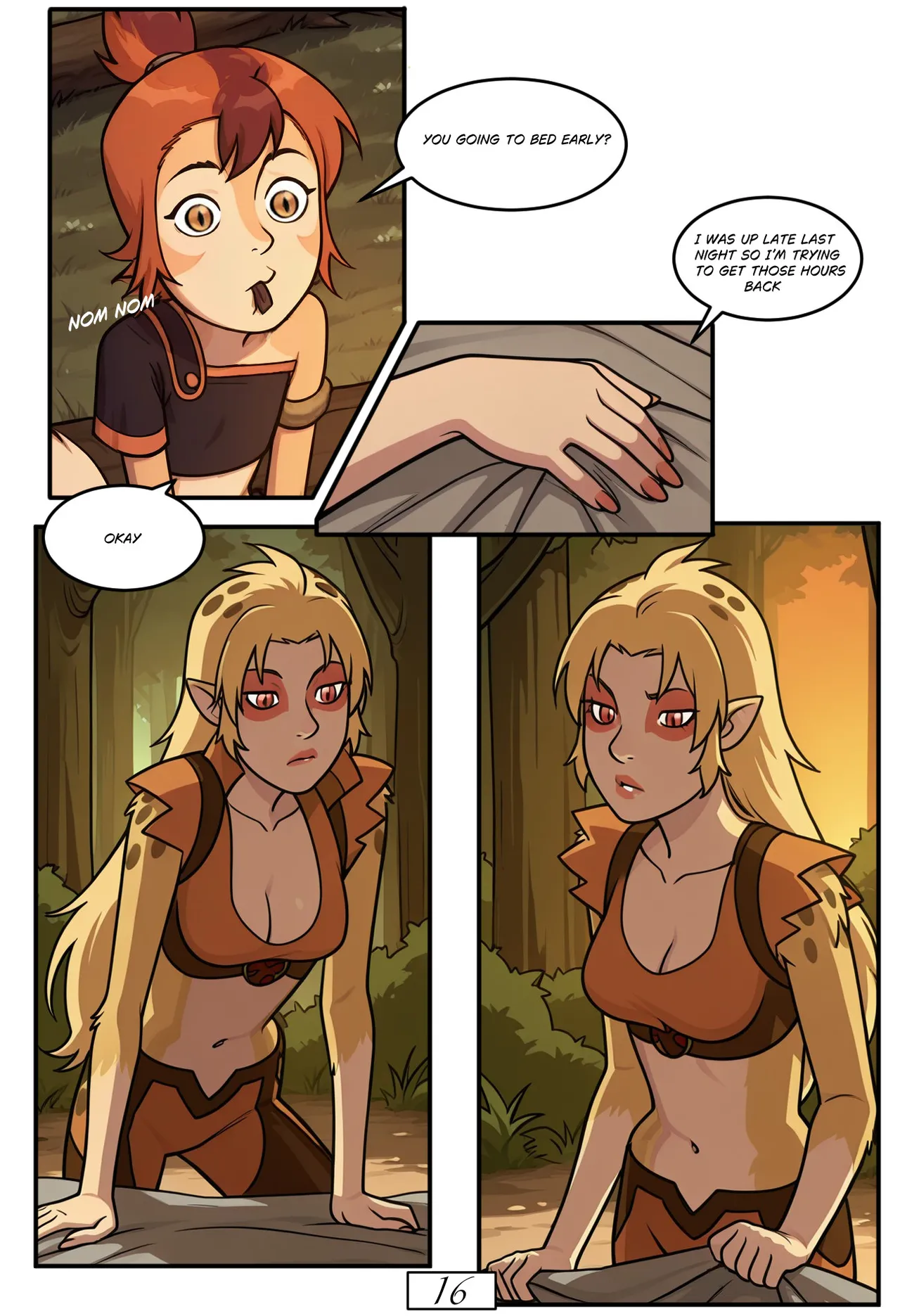 Kitten's First Arousal porn comic picture 18