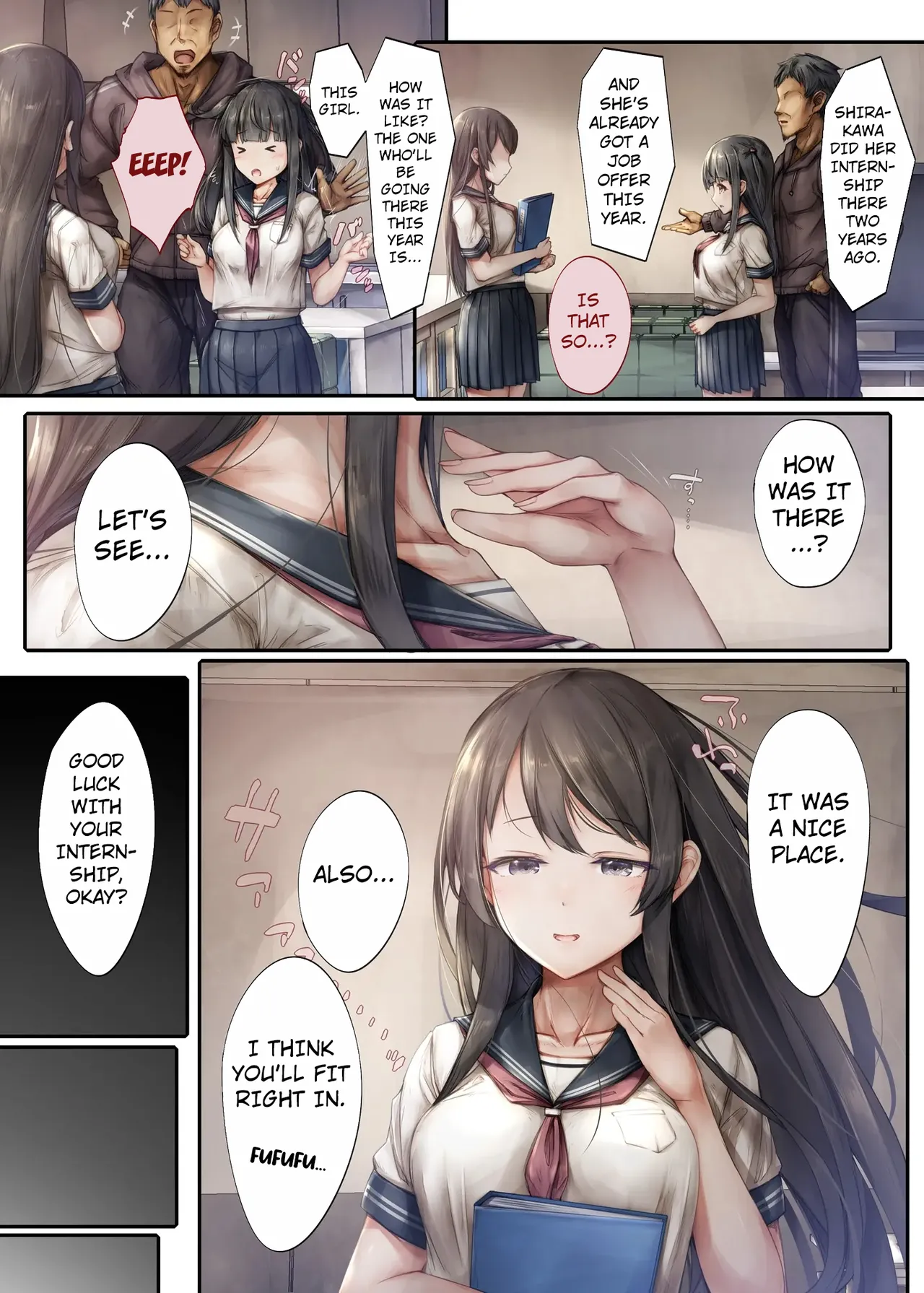 Kiyowa na Kanojo wa Aragaenai ~Intern Netorare Choukyou Jisshuu~ porn comic picture 4