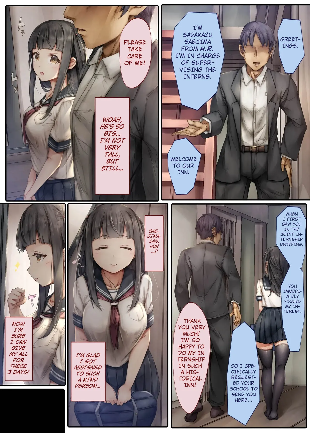 Kiyowa na Kanojo wa Aragaenai ~Intern Netorare Choukyou Jisshuu~ porn comic picture 8