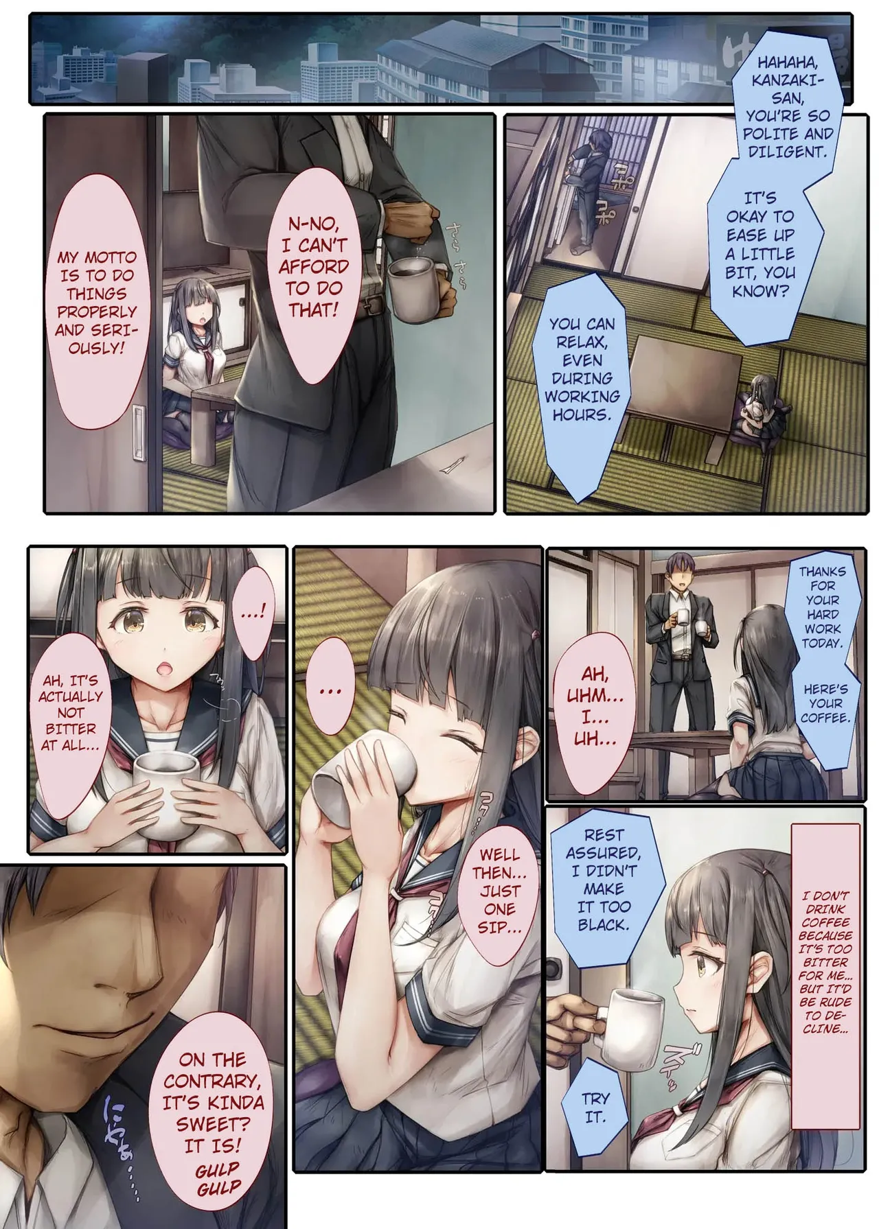 Kiyowa na Kanojo wa Aragaenai ~Intern Netorare Choukyou Jisshuu~ porn comic picture 9