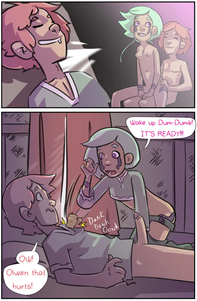 Knight Lights porn comic picture 31