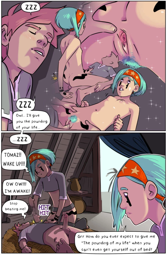 Knight Lights porn comic picture 4