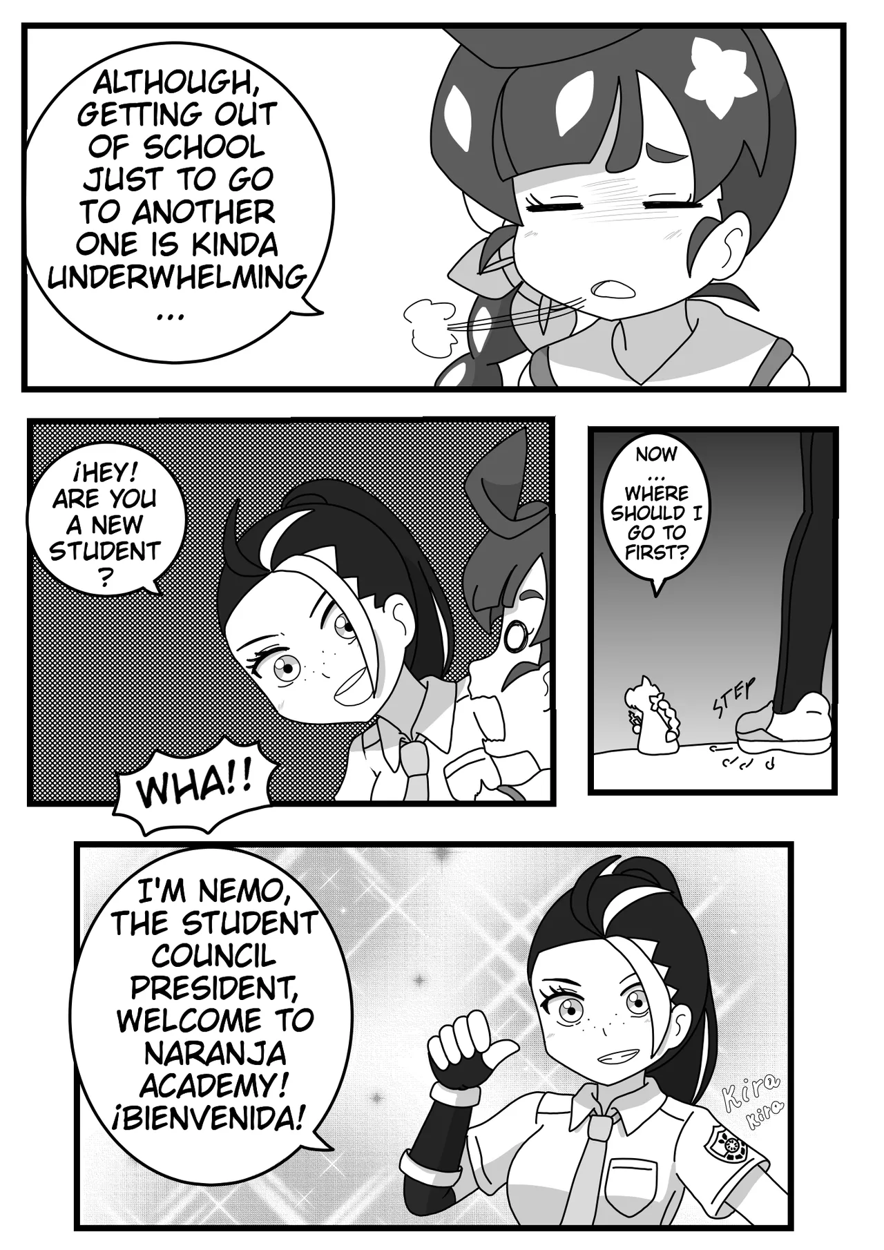 Koharu's Funny Adventures in Paldea porn comic picture 2