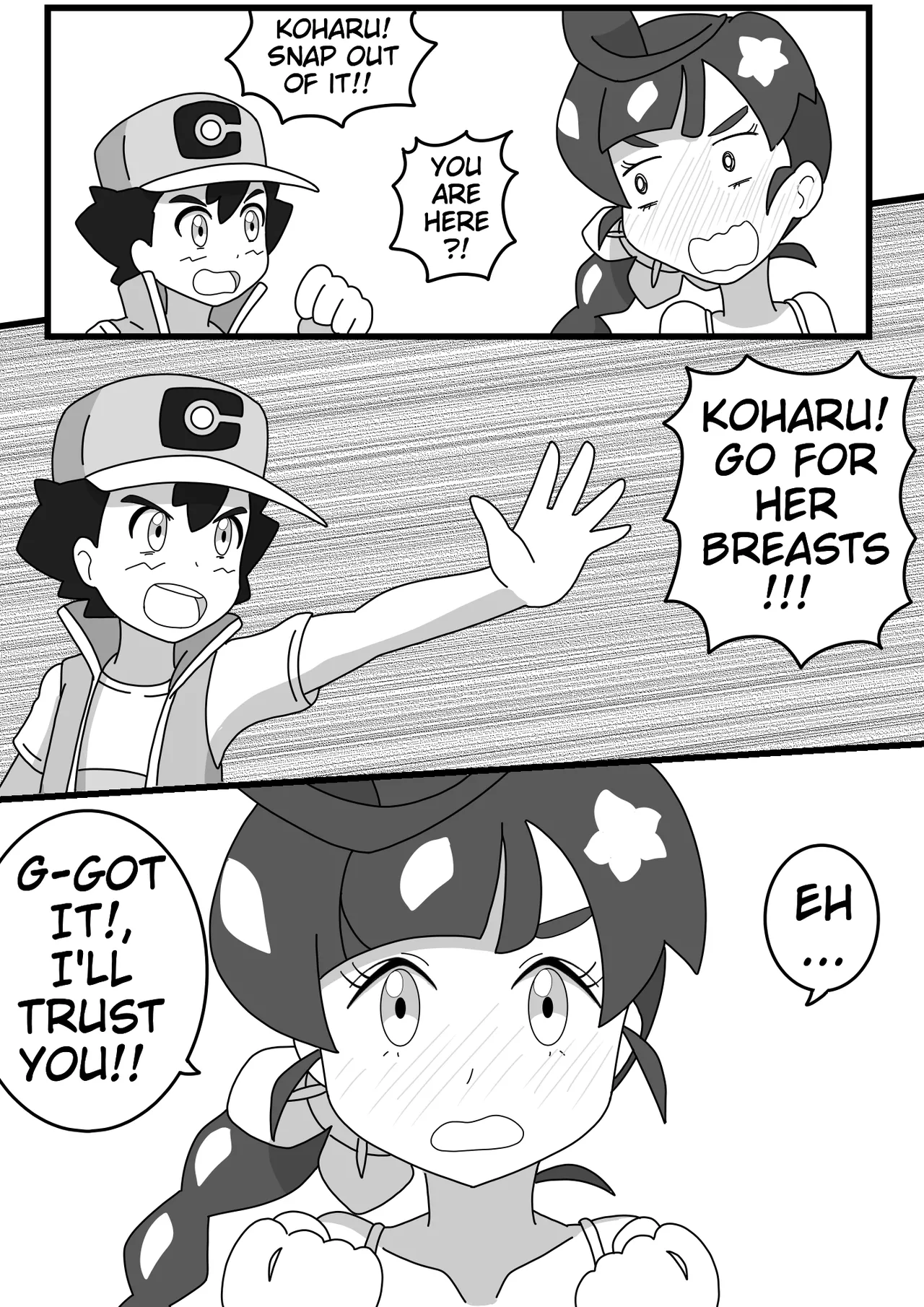 Koharu's Funny Adventures in Paldea porn comic picture 20