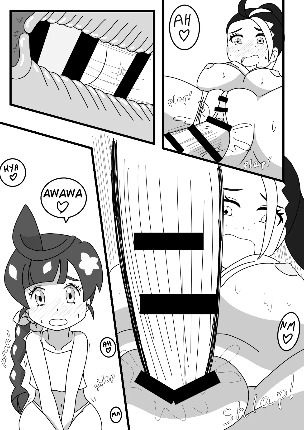 Koharu's Funny Adventures in Paldea porn comic picture 28