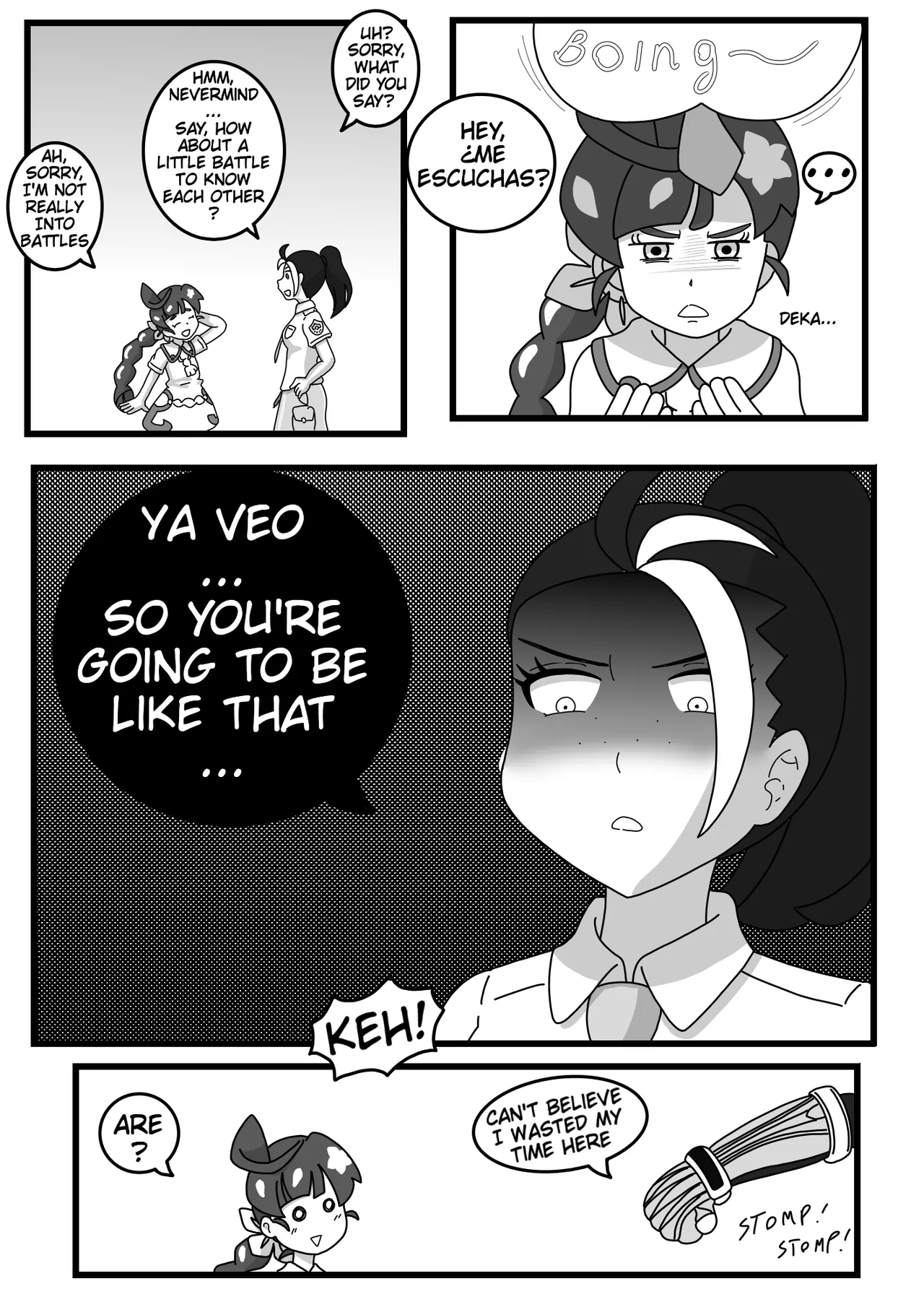 Koharu's Funny Adventures in Paldea porn comic picture 3