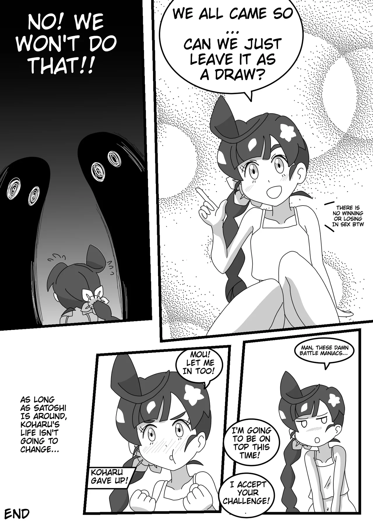 Koharu's Funny Adventures in Paldea porn comic picture 34