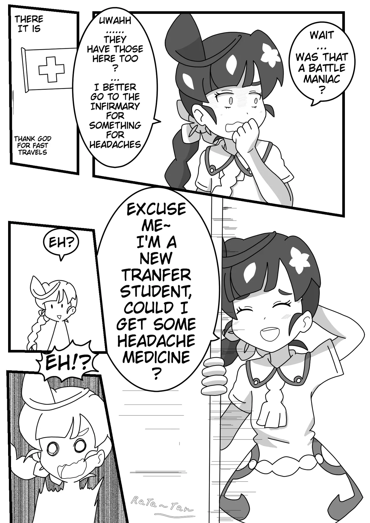 Koharu's Funny Adventures in Paldea porn comic picture 4
