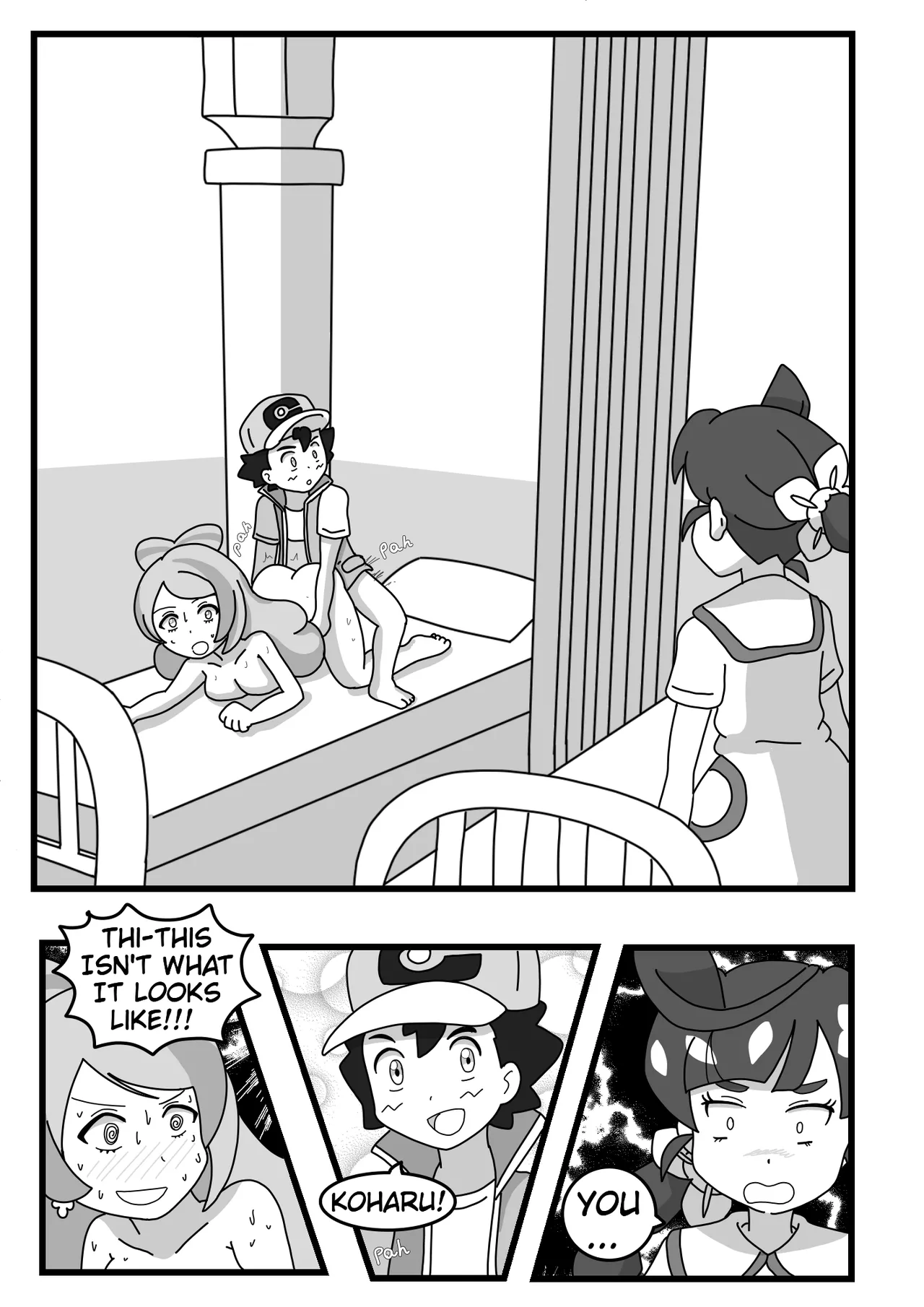 Koharu's Funny Adventures in Paldea porn comic picture 5