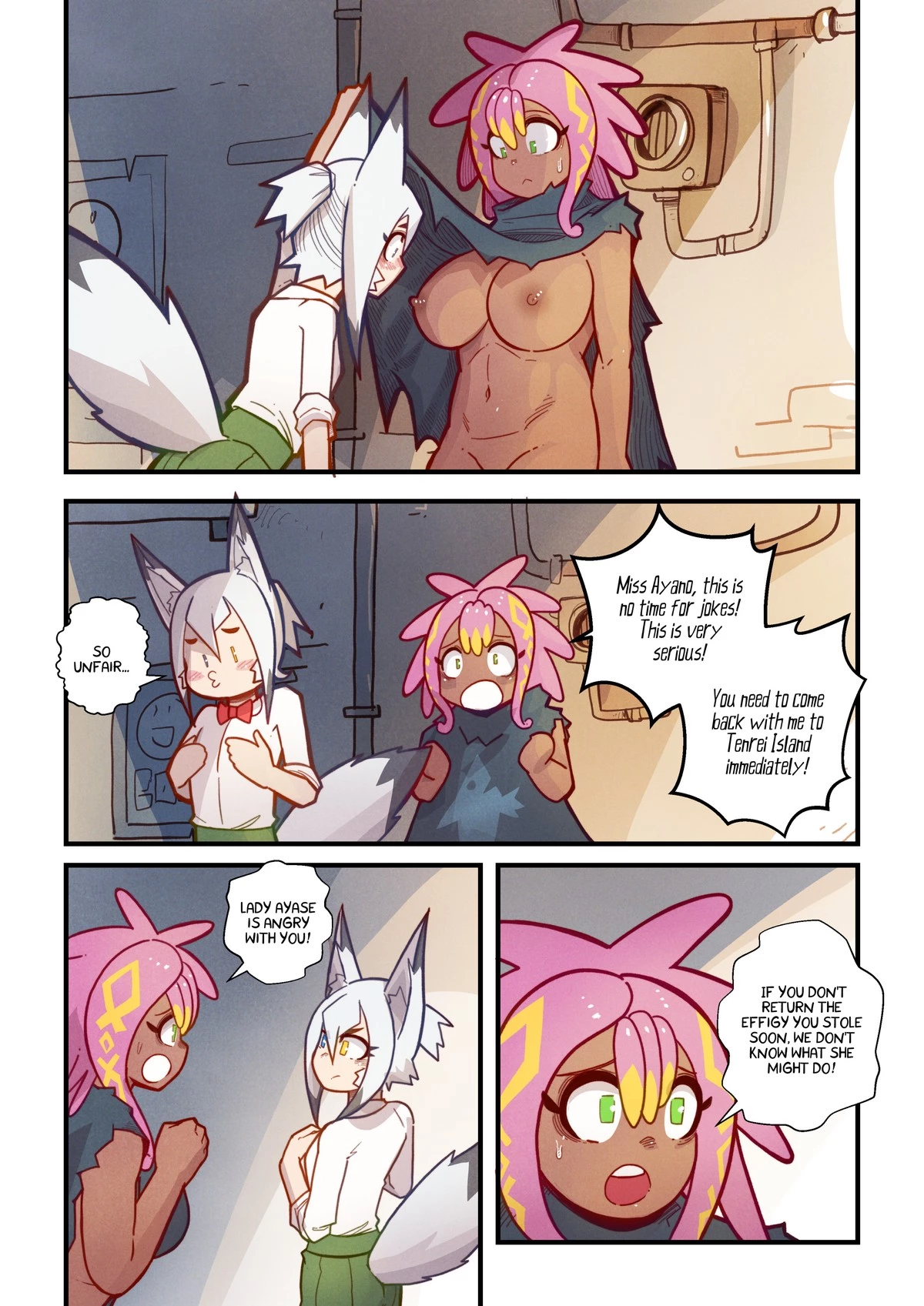 Kon Kon Caprice 3 porn comic picture 18