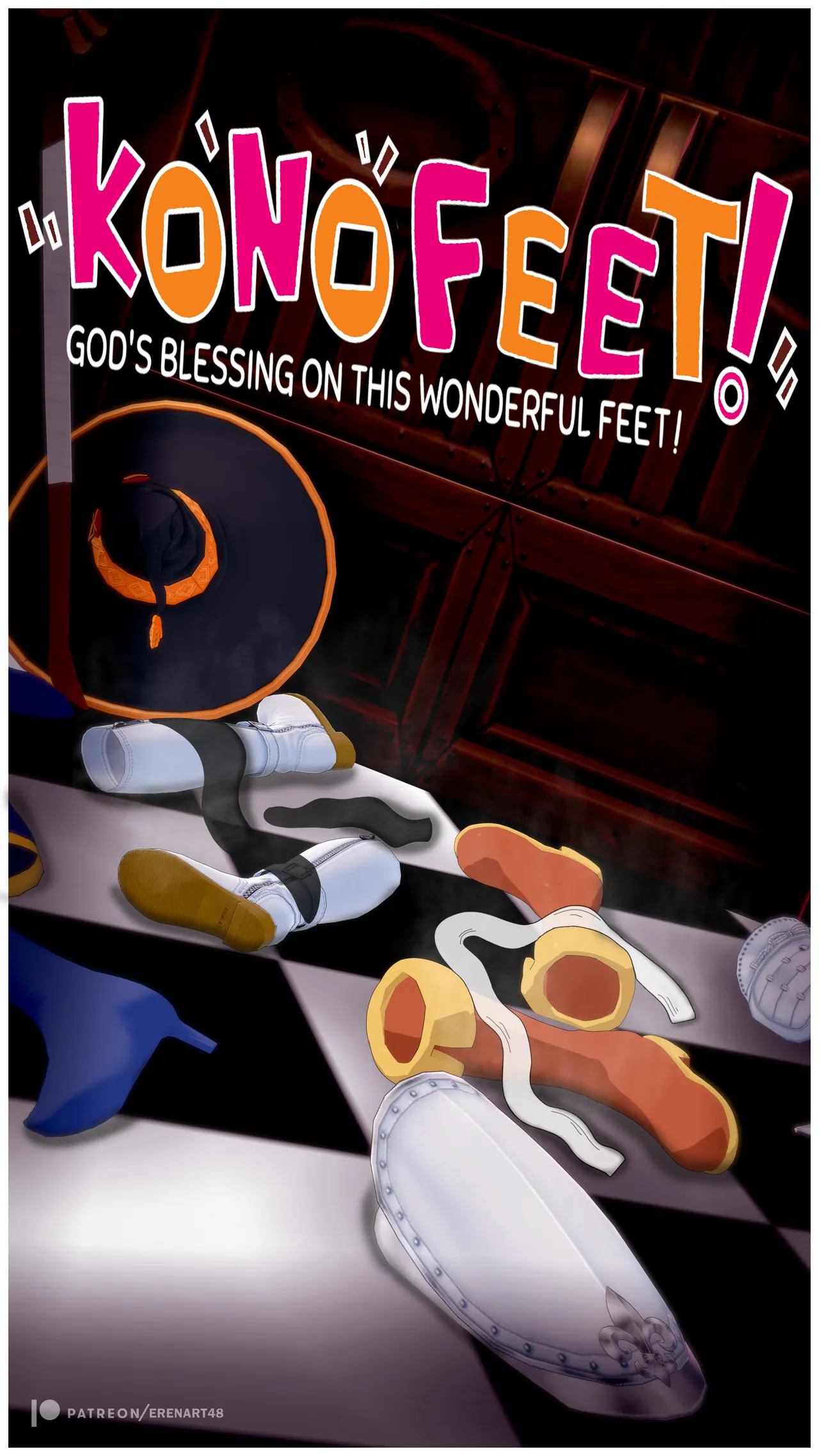 Konofeet! porn comic picture 1
