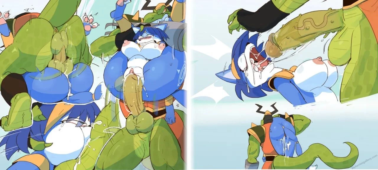 Krystal And General Scales porn comic picture 2