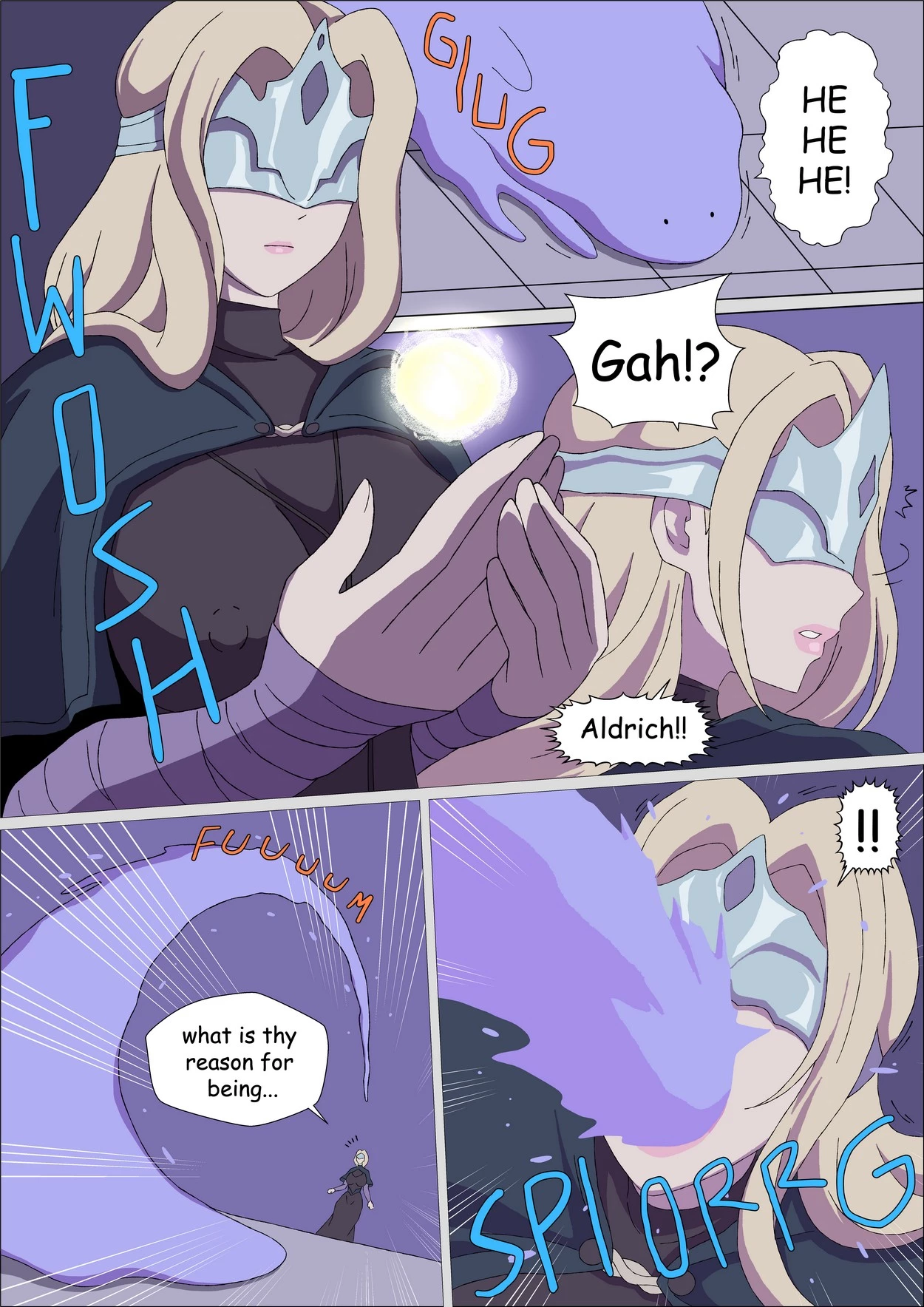Lady of the Deep porn comic picture 1