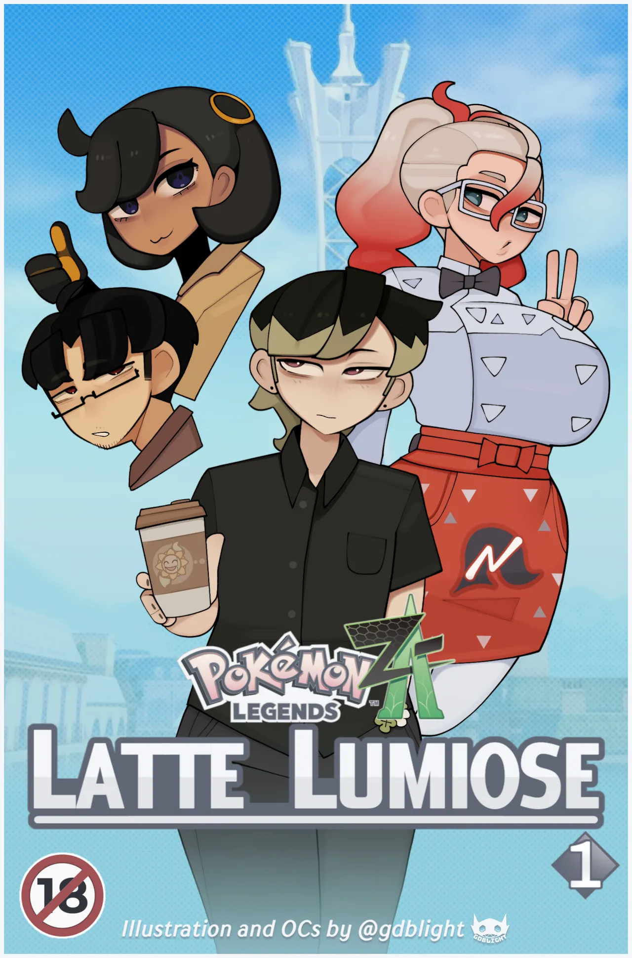 Latte Lumiose porn comic picture 1
