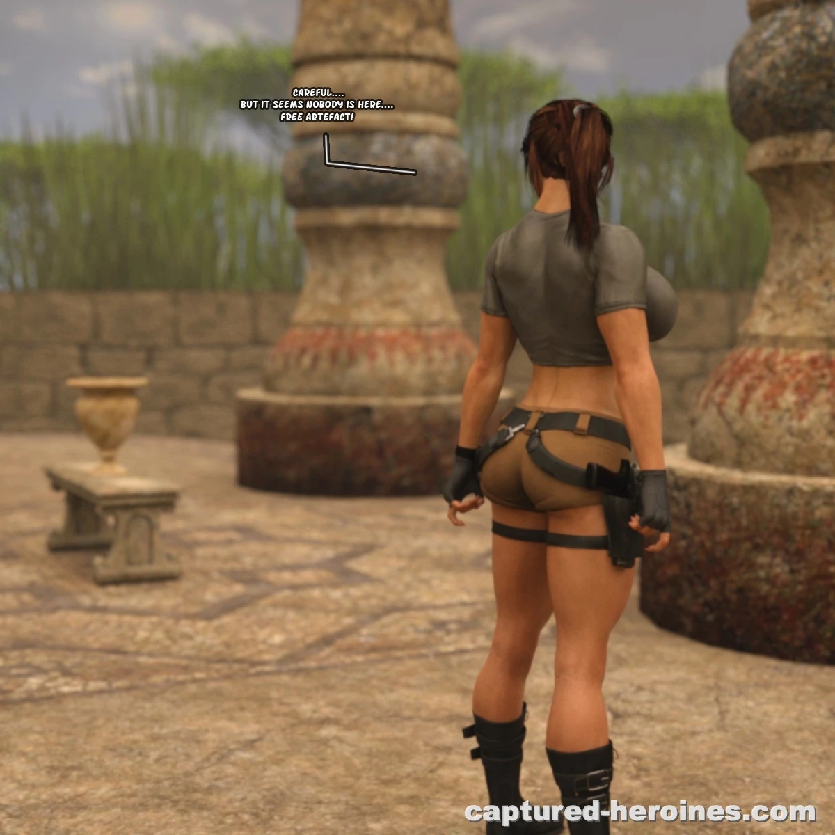 Laura Kraft - Trespasser porn comic picture 7