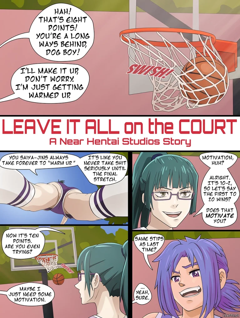 Leave It All On the Court porn comic picture 1