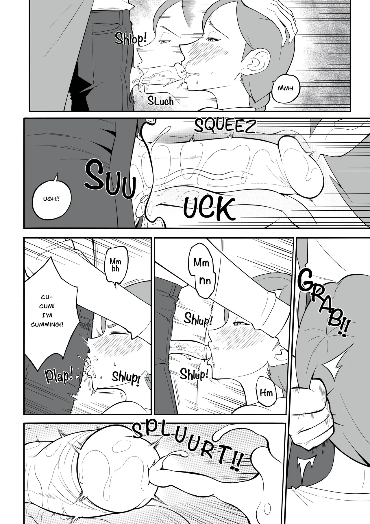 Lewd Red Riding Hood porn comic picture 6