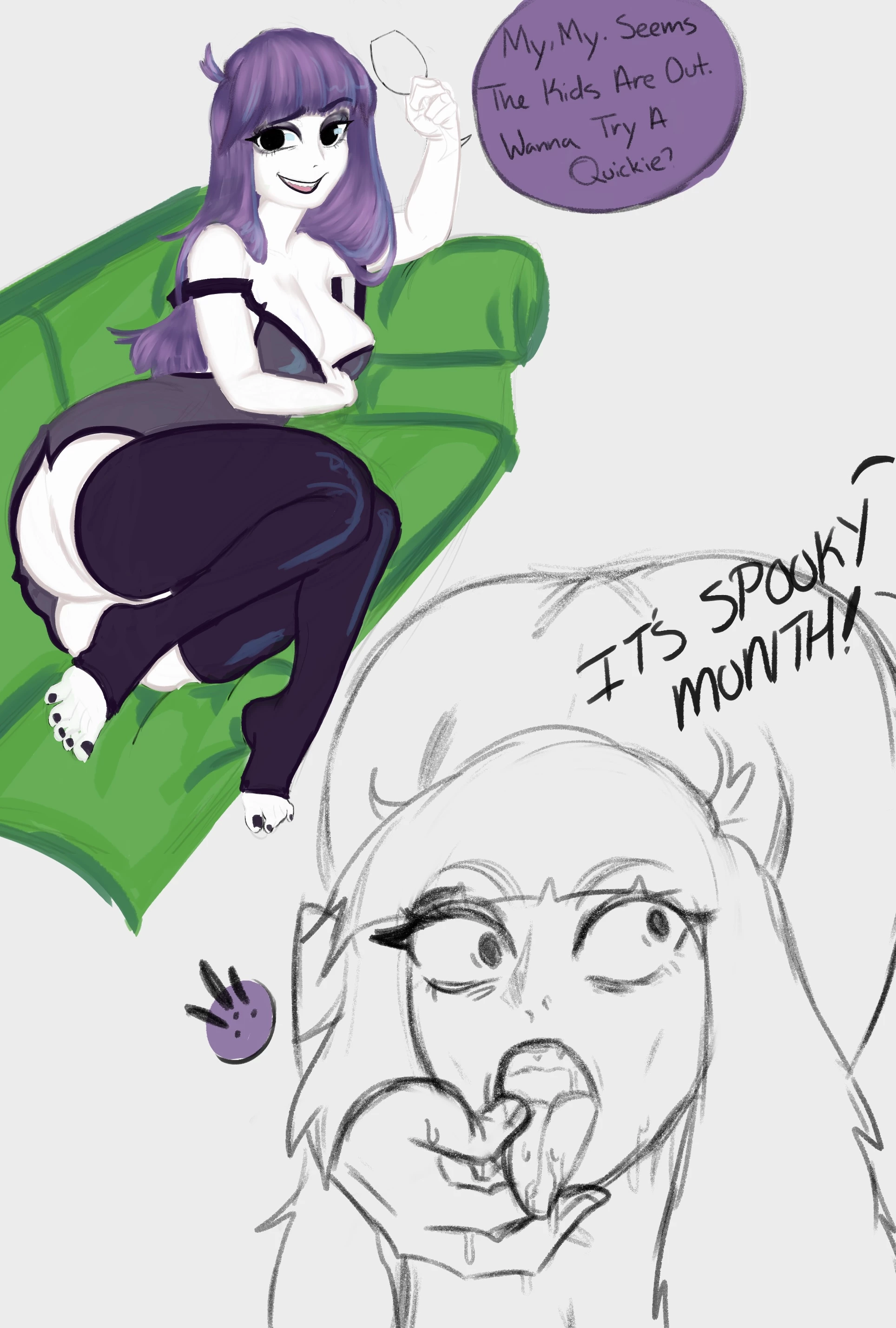 Lila (spooky month) collection porn comic picture 19